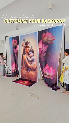 Jofy Ranjani | Madras Prop Store | Don't you love it when you can design your own backdrops for your events? . Events in the sense it can be any of these - baby shower,... | Instagram