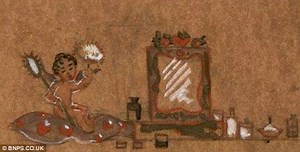 Hitleri, pikturë me engjëj e zemra vitin që nisi Luftën II Botërore