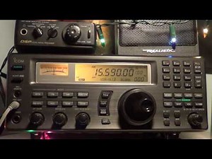 Radio Thailand english 0000 UT 15590 Khz Shortwave