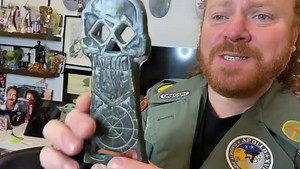 Goonies never say die! Geeking out over this copper bones limited edition prop replica from @sideshow #thegoonies #80smovies full video is on my YouTube channel #keithlemonsdoings | Keith Lemon