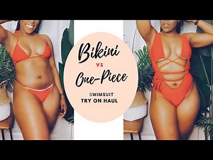 SWIMSUIT TRY-ON HAUL | For Slim Thick