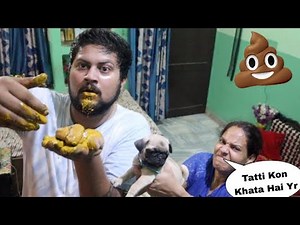 EATING DOG POOP PRANK ON MY MOM😱😭 **Shit**