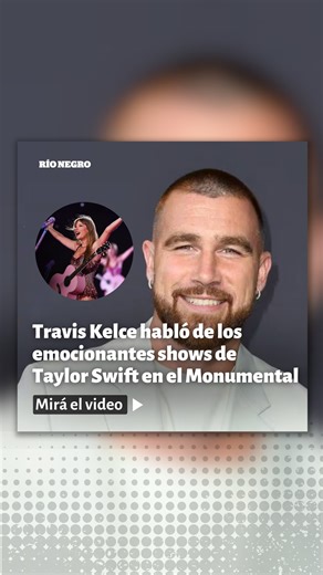 8.2K views · 183 reactions | 朗 ¿Somos los mejores? Travis Kelce contó en un programa de streaming, acerca de lo emocionante que fueron los shows de su novia Taylor Swift, en Argentina. "Fue un publico muy electrico" afirmó. Mirá todo lo que dijo  | Diario Río Negro | Facebook