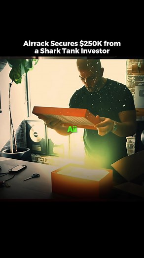 How Airrack Received a $250K Investment from a Shark Tank Investor #airrack #sharktank #sabrisuby #inspiration #millionaire