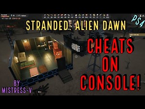 Stranded Alien Dawn PS4: Cheats! All Resources, All Blueprints/Research, Starter Base & Combat Mech!