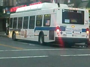 MTA Bus New Flyer C40LF B63 Bus on 5th Ave
