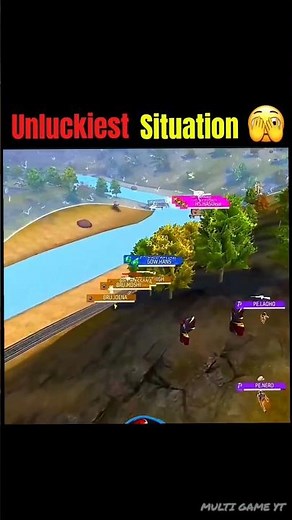 UNLUCKIEST SITUATION 🫣 || #ffshorts #tranding #españa #esports