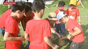 🍄🍄SUMMER TRIP TRIP TRIP - "TRỞ VỀ TUỔI THƠ" CÙNG APAX ENGLISH THANH HÓA❗️ Có điều gì quan trọng hơn quãng đường trưởng thành và lớn lên của một đứa trẻ? Ngoài học tập ra, các con cần rất nhiều thời gian được vui chơi và khám phá thế giới. Sẽ thật thiếu sót nếu những năm tháng này con không được trải nghiệm những điều thú vị cùng bạn bè của mình — 🍄🍄Ngoại khóa "Trở về tuổi thơ" là những hoạt động thể chất lành mạnh khuyến khích các học viên #ApaxEnglish thể hiện hết mình những kỹ năng của bản