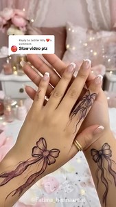 Step-By-Step Tutorial: How to Draw the Perfect Henna Bow for Beginners | #cilaan #khidabSomali #hennaSomali #hennaTutorial #khidab #somaliHenna #fatima_hennaarti | Fatima hennaartist