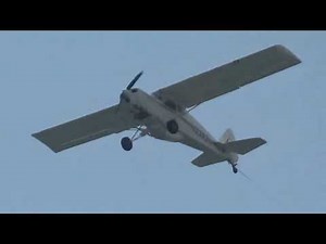 Piper PA-18 Super Cub and Piper PA-12 Super Cruiser towing banners 7/28/2018