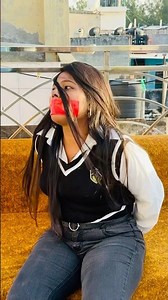 Behind the back handcuffed escape challenge | red tape gagged on women | social awareness act |