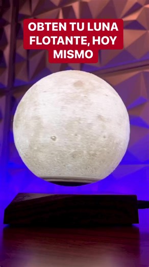 A un súper precio puedes obtener esta luna flotante HOY!! 30% OFF ENVIÓ GRATIS #LunaMoon #moon #luna #lamparas #lunallena #lunaflotante | AF Astronomía