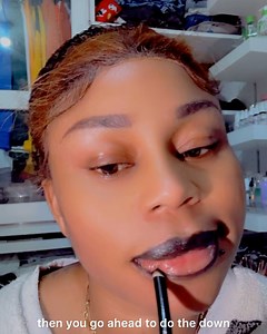 21K views · 105 reactions | Black lips combo tutorial | Sexyosas fashion & lifestyle | Facebook