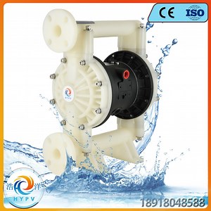 [Hot Item] Plastic Flange Connect Air Operated Transfer Double Diaphragm Pump