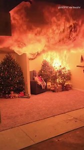 HOLIDAY NIGHTMARE: Americans warned how quickly your house could go up in flames if your Christmas tree isn't properly cared for. | Fox News