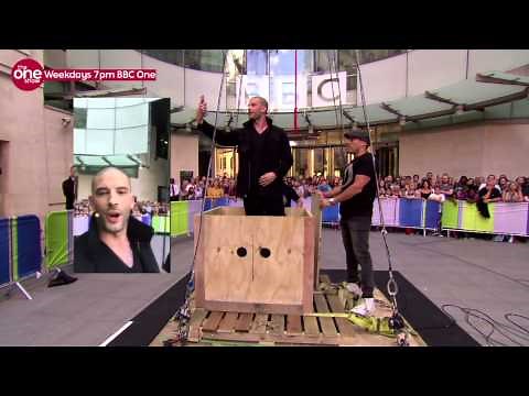 Darcy Oake - Incredible Box Escape Magic - The One Show, BBC 2015