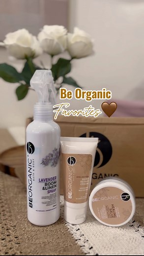 Be Organic favorites🤎 #linenspray #homespray #organic #beorganic #handcream #healingsalve #handrepaircream | Mommy Gracey