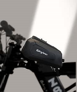 Riding'times Z8 Rack Bags - Hard Shell Bicycle Rear Rack Bag Large Pannier