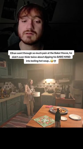 Resident Evil 8: Ethan Dips Bare Hand in Hot Soup! 😂💀