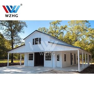 [Hot Item] Prefab Barndominium Texas 40X60 Pole Barn Gable Barn Roof Old Roof Styles 80X100 Barn