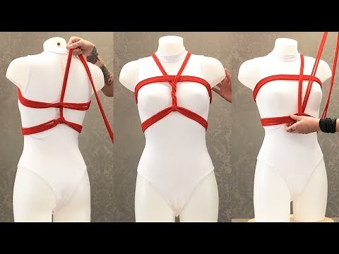 Shinju Chest Harness Shibari Bondage Ropework Restraint Tutorial | Pulse and Cocktails