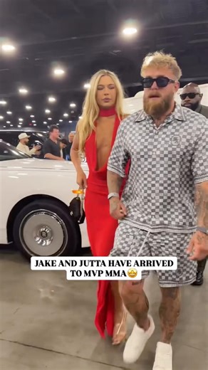Jake Paul and Alex Pereira arrrive for Netflix & MVP MMA 🏆👊