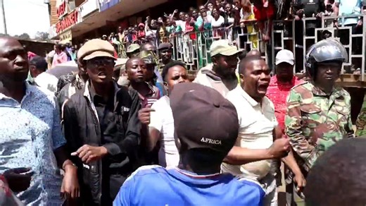 MP Gitonga Mukunji confronts police officer denying residents to hold prayers after release of Billy Mwangi. | Embu Newspaper