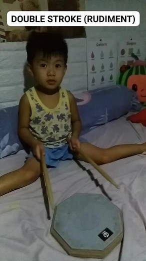 Double Stroke (Rudiment) #drumming | Nathaniel Caguingin