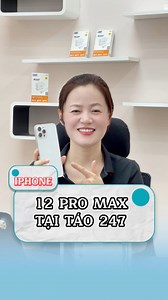 81K views · 1.1K reactions | Hốt Ngay iPhone 12 Pro Max – Siêu Phẩm Đẳng Cấp, Giá Tốt Nhất Thị Trường #Iphone #tao247 #iphonesinhvien #tragop0đ #iphonetips #danang #iphonezin #iphonetricks #iphonedanang #congnghe | IPHONE cũ, mới -Tại Táo 247-39 Hàm Nghi, Đà Nẵng | Facebook