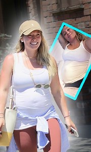 Hilary Duff admits to hiding her pregnancy bump for months! #hilaryduff | Filthy Rich Celebs
