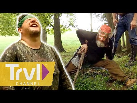 Monster Hunting In An Appalachian Rain Storm | Mountain Monsters | Travel Channel