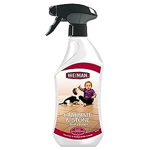 Weiman Laminate & Stone Floor Cleaner - Recommended for All Brands of Laminate Flooring, Linoleum, Ceramic and Grouted Tile, Marble and Any Non-porous Hard Surface Flooring - 27 Fl. Oz.
