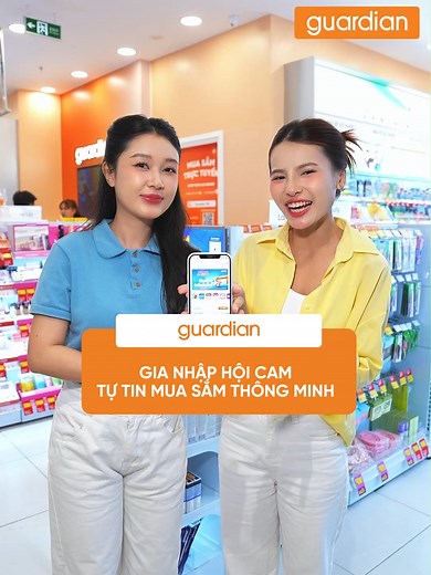 Tải app Guardian VN & gia nhập Hội Cam — Mua sắm thông minh