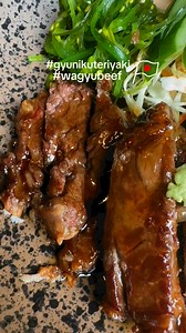 #gyunikuteriyaki #wagyubeef #tasteogawatastejapan | OGAWA Traditional Japanese Restaurant