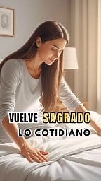 Convierte lo cotidiano en sagrado No necesitas incienso, ni templos, ni rituales perfectos. ✨ Tu día ya está lleno de portales sagrados… cuando tiendes la cama con amor, cuando manejas agradeciendo tu camino, cuando lavas los platos como quien honra el alimento. Cada acto cotidiano puede ser una meditación. 🌿 Cuando pones intención, transformas lo común en sagrado. Esa también es tu espiritualidad. #EspiritualidadCotidiana #VivirConIntención #DespertarEspiritual #PresenciaPlena #ReconociendoTuS