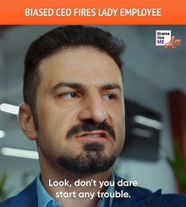 Biased boss mistreats women at work | DramatizeMe