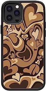 Cute Phone Cases Aesthetic Purple Heart Phone Case Protective