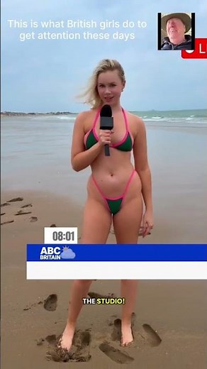 British Bikini Weather Report Goes Viral