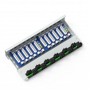 [Hot Item] High Quality RJ45 CAT6 CAT6A 12 Port Shielded for Patch Panel