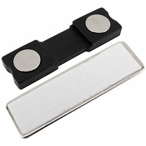 [Hot Item] Reusable Blank Magnetic Name Plate Holder for Sale