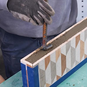 125K views · 523 reactions | Setting Rebar In Cement To DIY A Shelf! Thanks for watching! Please be aware that this video is for entertainment purposes only and techniques shown should not be attempted at home! | Creative Panda | Facebook