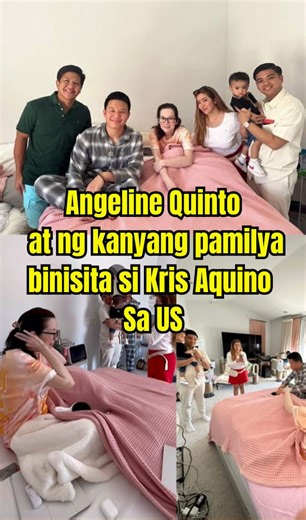 Angeline Quinto at ng kanyang pamilya binisita si Kris Aquino Sa US #AngelineQuinto #KrisAquino | Today's Update
