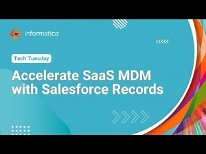 Accelerate SaaS MDM with Salesforce Records