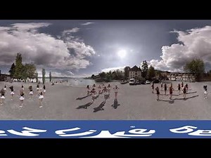 【VR 360°】Beauty cheerleader丨3D美女啦啦队