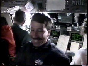 STS-96 ISS Docking Flight Deck