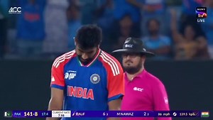 3.1M views · 46K reactions | Bumrah celebration against Rauf Giving it back . | The Saffron Sword | Facebook