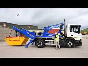 Scania Hyva Complete Skip Loader