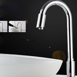 [Hot Item] 3u Manufacturer Public Toilet Deck Mounted Electric Automatic Sensor Tap