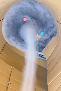 Tornado Experiment: When the Vortex Grows Stronger and Destroys Everything