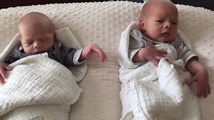 Coincidentally! twin babies hiccups at the same time! --> https://youtu.be/ZWh8fKc38wc #cutebabies #chubby #cutestbaby #adorable #FunnyMoment #newborn #babylove #cutestbaby #newyear2023 #chubby | Hot_rum_crazy